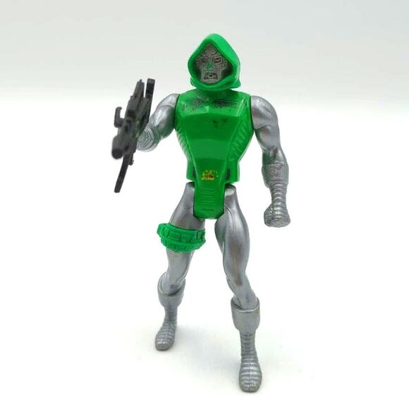 Vintage 1984 Marvel Secret Wars Dr. Doom Action Figure with Gun 4" Fantastic 4 - Picture 2 of 7
